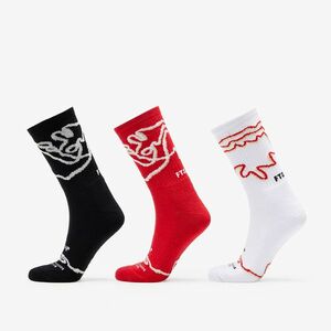 Footshop The Stripes Socks 3-Pack Multicolor imagine