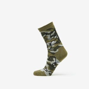 Footshop The Basketball Socks Olive Camo imagine