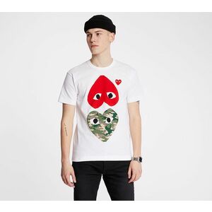 Tricou Comme des Garçons PLAY Tee White imagine