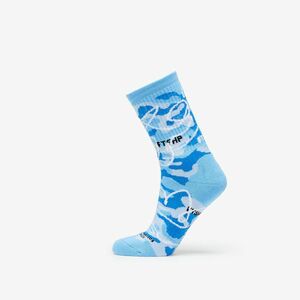 Footshop The Basketball Socks Blue Camo imagine