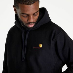 Hanorac Carhartt WIP Hooded American Script Sweat Black imagine