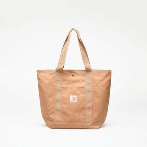 Geantă Carhartt WIP Canvas Tote Bag Hamilton Brown Rinsed imagine