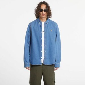 Cămașă Carhartt WIP L/S Weldon Shirt Blue imagine