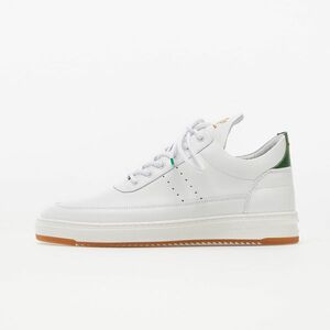 Sneakers Filling Pieces Low Top Bianco Green imagine