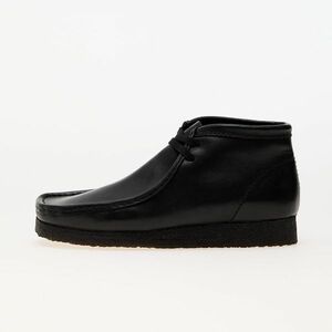 Sneakers Clarks Originals Wallabee Boot Black Leather imagine