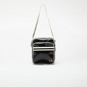 Geantă FRED PERRY Classic Side Bag Black/ Ecru imagine