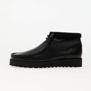 Sneakers Clarks Originals Wallabee Scout Black Leather imagine