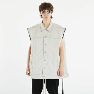 Vestă Rick Owens DRKSHDW Jumbo Worker Vest Milk Melange imagine