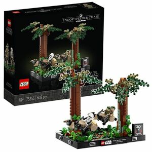 LEGO® Star Wars™ 75353 Endor™ Speeder Chase Diorama imagine