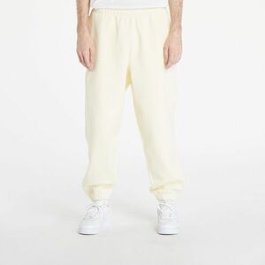 Pantaloni Nike Solo Swoosh Men's Fleece Pants Alabaster/ White imagine