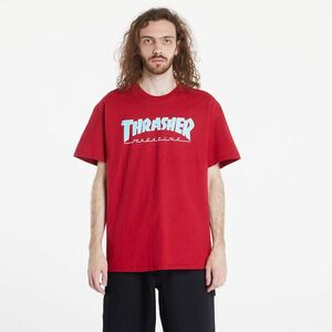 Tricou Thrasher Outlined T-Shirt Cardinal imagine