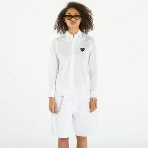 Cămașă Comme des Garçons PLAY Heart Logo Shirt White imagine