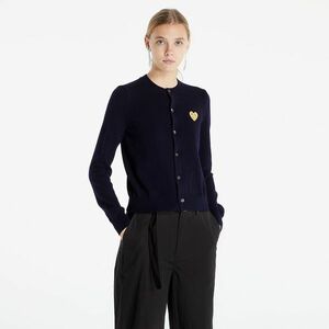 Pulover Comme des Garçons PLAY Cardigan Knit Navy imagine