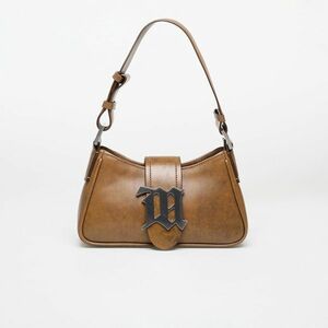 MISBHV Leather Shoulder Bag Small Brown Faded imagine