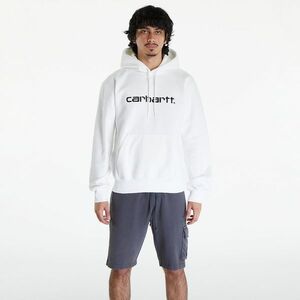 Hanorac Carhartt WIP Carhartt Hoodie UNISEX White/ Black imagine