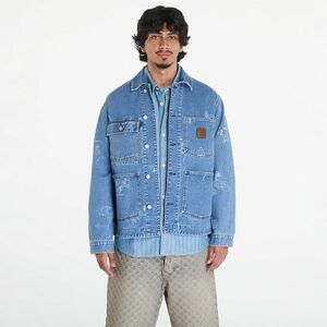 Jacheta Carhartt WIP Stamp Jacket UNISEX Stamp Print/ Blue Bleached imagine