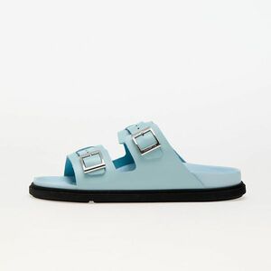 Sneakers Birkenstock St Barths Natural Leather Mineral Blue imagine