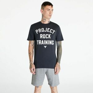 Tricou Under Armour Project Rock Training Short Sleeve T-Shirt Black imagine