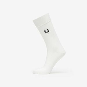 FRED PERRY Classic Laurel Wreath Sock Snow White/ Black imagine