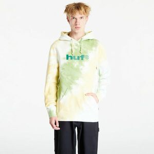 Hanorac HUF Lo-Fi Tiedye Hoodie Green/ Yellow imagine