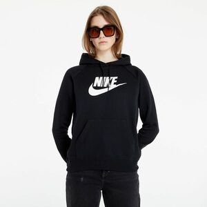 Hanorac Nike Sportswear Essential Hoodie Black/ White imagine