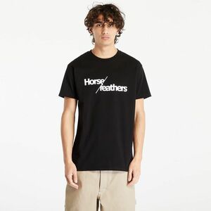 Tricou Horsefeathers Slash T-Shirt Black imagine