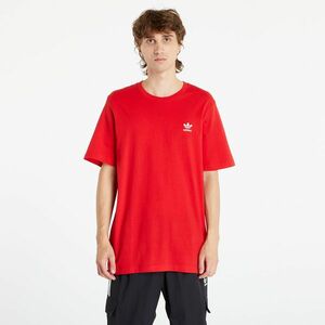 Tricou adidas Essential Tee Better Scarlet /White imagine