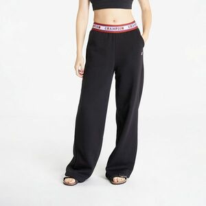 Pantaloni Champion Wide Leg Pants Black imagine