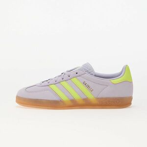 Sneakers adidas Gazelle Indoor W Silver Dawn/ Solar Yellow/ Gum imagine