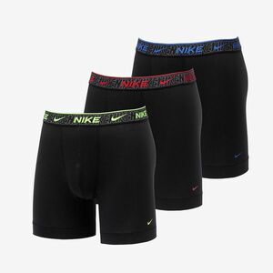 Nike DRI-FIT Everyday Cotton Stretch Boxer Brief 3-Pack Multicolor/ Black imagine