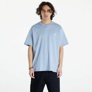 Tricou Carhartt WIP S/S Madison T-Shirt UNISEX Frosted Blue/ White imagine