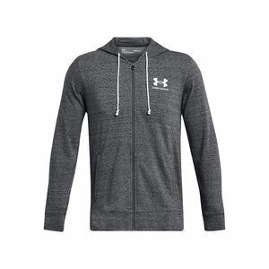 Hanorac Under Armour Rival Terry LC FZ Gray imagine