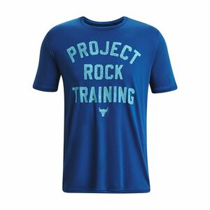 Tricou Under Armour PJT ROCK TRAINING SS Blue imagine