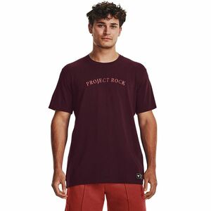 Tricou Under Armour PJT ROCK CREST HW SS Maroon imagine