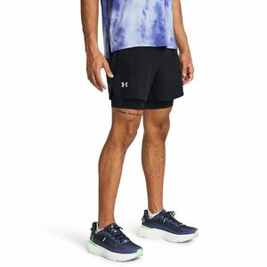 Under Armour LAUNCH 5'' 2-IN1 SHORTS Black imagine