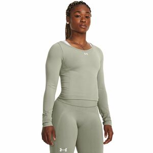 Tricou Under Armour Train Seamless LS Green imagine