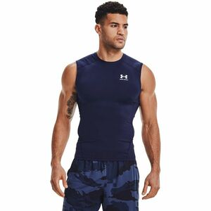 Tank top Under Armour Hg Armour Comp Sl Midnight Navy/ White imagine