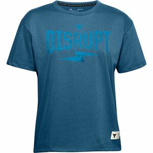 Tricou Under Armour Project Rock Disrupt Ss Blue imagine