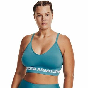 Under Armour Seamless Low Long Bra Blue imagine