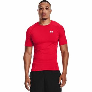 Tricou Under Armour Hg Armour Comp SS Red/ White imagine