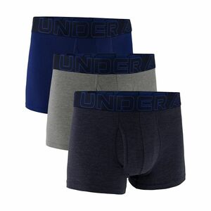 Under Armour M Perf Cotton 3in 3-Pack Navy imagine