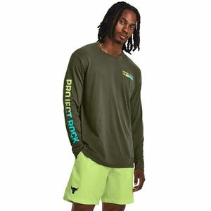 Tricou Under Armour PJT ROCK BRAHMA LS Green imagine