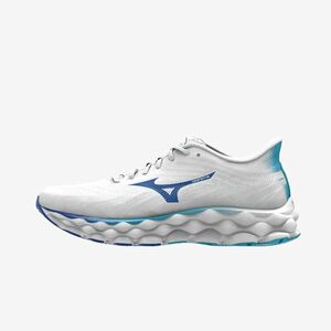 Sneakers Mizuno Wave Sky 8 White/ Laser Blue/ Mugen Blue imagine