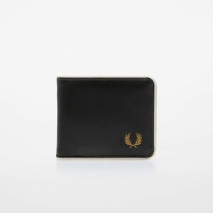 FRED PERRY Coated Polyester Billfold Wall Black/ Ecru imagine