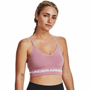 Under Armour Seamless Low Long Bra Pink imagine