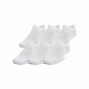 Under Armour Essential No Show 6pk White imagine