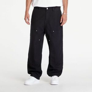 Pantaloni Carhartt WIP Walter Double Knee Pant Black Rinsed imagine