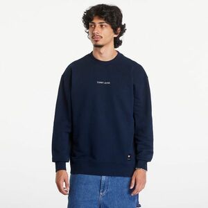 Hanorac Tommy Jeans Relaxed Classic Crewneck Dark Night Navy imagine