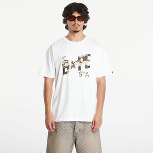 Tricou A BATHING APE 1St Camo Bape Sta Short Sleeve Tee White imagine