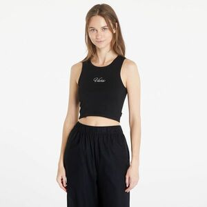 Vans Small Staple Fitted Crop Tank Black imagine